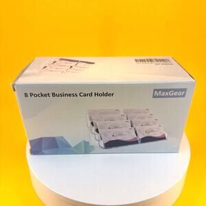8 Pocket Business Card Holder